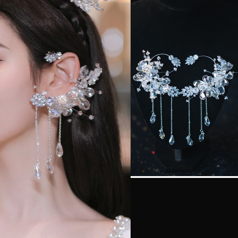 Handmade Crown Luxury Beaded Wedding Wedding Dress Hair Accessories - Image 3