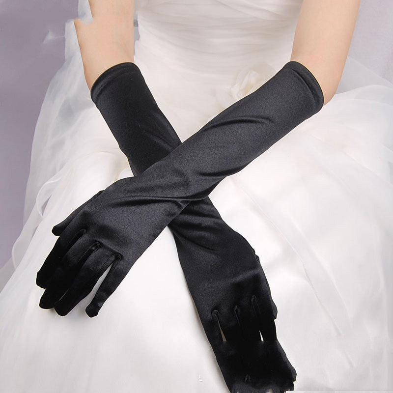 Wedding Dress Gloves Show Banquet